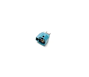 Connecteur Fakra HSD pour LVDS Universal 4 + 2p HSD code Z plug PCB mount Vertical Pin Headers (5021 Aqua) connecteur pour automobile