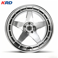 Jantes en alliage forgé 17-22 pouces PCD 5x114.3 5x120 5x112, couleur personnalisée prise en charge pour les voitures de sport berline Nissan Mitsubishi Subaru