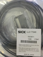 Câble à fibres optiques SICK allemand pour l'automatisation industrielle, capteur photoélectrique 30V LL3-TB01 LL3-DB01 LL3-TS08 LL3-TS40/DT01