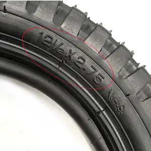High Quality 12.5 "12 1 / 2x2.75 Pneumatic Tire Inner Tube Is Suitable For 49cc Motorcycle