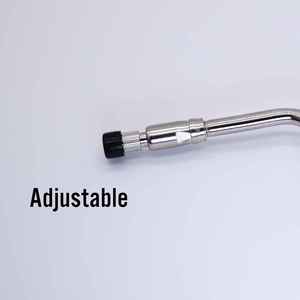 Pistolet à air comprimé durable en métal OEM, buse longue, action pivotante à 360 degrés, débit de contrôle de 1500 L/min - Product Image 3