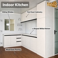 Fabricant de maisons préfabriquées en conteneurs HUAYING, maison modulaire pour une vie moderne, bureau, dortoir, camping et applications de villas