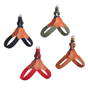 Arnés ajustable para pecho y espalda para perros medianos, transpirable, acolchado y antiescape. - Product Image 5