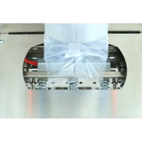 Machine pneumatique de remplissage quantitative liquide de scellage arrière de sac plus grand pour vinaigre eau huile comestible jus shampooing miel