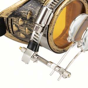 Gafas de Sol Steampunk Redondas con Lupa, Estilo Punk Retro para Hombre y Mujer, Venta al Por Mayor - Product Image 6