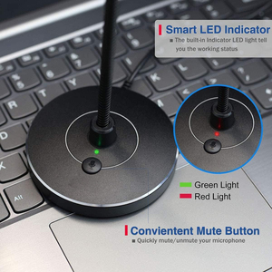 Wholesale Price Condenser USB <b>Microphone</b> with AI Noise Cancellation Omnidirectional Microfone for Recording Online - Product Image 5
