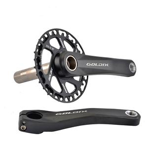 Biela <span class=keywords><strong>Corta</strong></span> GOLDIX de 150 mm, Ultraligera, para <span class=keywords><strong>Bicicleta</strong></span> Infantil, Plegable, de Montaña, Hueca, de una Sola Pieza, con Protector de Biela - Product Image 5