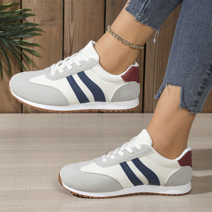 <span class=keywords><strong>Zapatillas</strong></span> Deportivas Alemanas para <span class=keywords><strong>Mujer</strong></span>, Estilo Forrest Gump, para Todas las Temporadas 2026, Estilo Coreano, Casuales, Transpirables, Versátiles, Blancas - Product Image 2