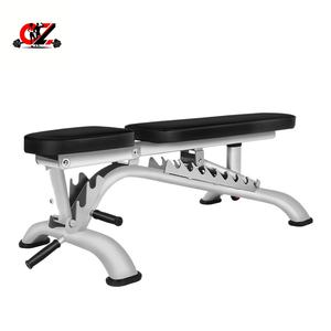CZFIT Banc de musculation commercial personnalisé, Chaise de fitness, Banc de musculation robuste pour charges lourdes, Banc réglable à surface dentelée pour la maison, Banc plat - Product Image 1