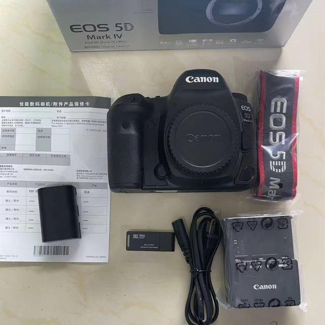 Hot sale EOS 5D4 5D Mark 4 100% new refurbished Ca non Camera DSLR Professional Digital Camera with battery and battery charger