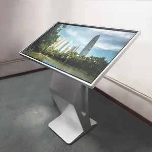 Horizontal Touch Screen Self-Service Query All-in-one Machine Floor-standing Multimedia Advertising Machine