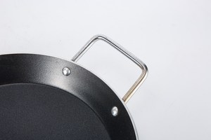 Poêle à paella antiadhésive extérieure en aluminium Fond à induction pour <span class=keywords><strong>fruits</strong></span> <span class=keywords><strong>de</strong></span> <span class=keywords><strong>mer</strong></span> Design moderne pour restaurants - Product Image 4