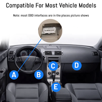 Système de sécurité automobile Auto-Sali OBD-4G GPS pour gestion de flotte, surveillance mondiale, géolocalisation, plug-and-play intelligent, traceur OBD2, 3 ans