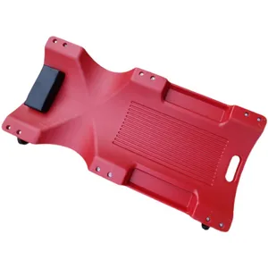 Chariot <span class=keywords><strong>de</strong></span> réparation automobile à profil bas, chariot <span class=keywords><strong>de</strong></span> mécanicien <span class=keywords><strong>de</strong></span> 40 pouces avec lumière LED et appui-tête rembourré - Product Image 6