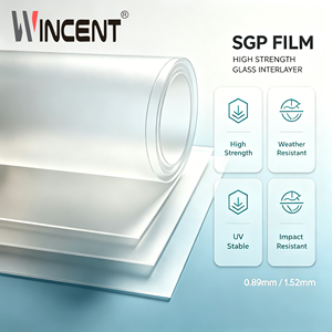 <span class=keywords><strong>Film</strong></span> SGP transparent moderne WINCENT, <span class=keywords><strong>anti</strong></span>-explosion, décoratif, <span class=keywords><strong>anti</strong></span>-déchirure, utilisation hôtelière et hospitalière, verre <span class=keywords><strong>de</strong></span> sécurité architectural - Product Image 1