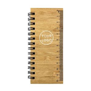 Cuaderno Personalizado Ecológico con Logotipo Personalizado, Regla y Adhesivos para la Escuela, Oficina y Hotel - Product Image 5