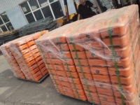 Panel Pagar Sementara Galvanis Celup Panas Standar Australia, Penghalang Jaring Las Portabel Dengan Alas Plastik