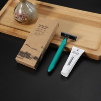 Ensemble d'articles de toilette jetables écologiques pour hôtel avec logo personnalisé - Options de savons de luxe pour les compagnies aériennes, les voyages et la maison/le spa