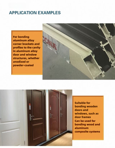 Nhà Máy Bán buôn 928 Series 310ml Hợp kim nhôm cửa và cửa sổ góc mã liên kết Polyurethane Sealant Sealant - Product Image 3