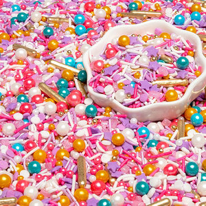 Vente en usine divers bonbons à la crème glacée étoile dorée personnalisés en gros largement utilisés décorations de gâteaux colorées arrose de <span class=keywords><strong>sucre</strong></span> - Product Image 2