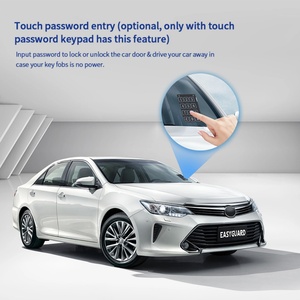 Shock Warning Push Button Start Engine Auto Start Engine Smart Entry Car Alarm - Product Image 6