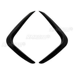 For BMW X3 X4 G01 G02 M Sport 2018-2021 Front Bumper Spoiler Fog Lamp Cover Air Knife <b>Splitter</b> Body Kit - Product Image 2