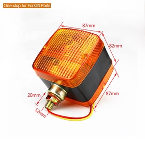 Fabricante de piezas de montacargas 12V montacargas lámpara de advertencia de doble cara Luz de señal de giro - Product Image 3
