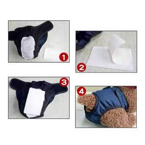 Couches <span class=keywords><strong>pour</strong></span> chiens, serviettes hygiéniques jetables <span class=keywords><strong>pour</strong></span> animaux de compagnie, personnalisées/OEM/ODM <span class=keywords><strong>pour</strong></span> chiens - Product Image 6