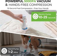 Sacs de rangement sous vide pour draps, serviettes, oreillers, organiseur de placard pour linge de maison