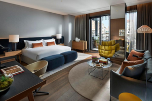Muebles <span class=keywords><strong>de</strong></span> Hotel Estilo <span class=keywords><strong>Barcelona</strong></span>, Juego <span class=keywords><strong>de</strong></span> Muebles Modernos para Dormitorio <span class=keywords><strong>de</strong></span> Hotel, Solución para Proyectos Comerciales - Product Image 3