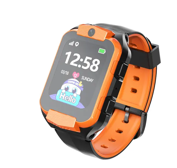 1,69 Zoll 4G History Track GPS Kinder uhr mit mehreren Sprachen und Puzzlespielen Unterstützung Video SOS Calling Kids Smart Watch