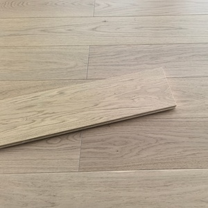 Mộc Mạc nội thất sàn gỗ cứng rắn Châu Âu gỗ sồi trắng kỹ thuật sàn gỗ chải sàn gỗ rắn - Product Image 3