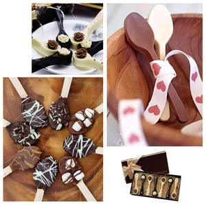 แม่พิมพ์ช้อนช็อคโกแลตช้อนเปปเปอร์มินท์แบบซิลิโคนทำมือ - Product Image 2