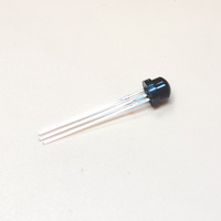 Récepteur infrarouge noir LC 38 kHz, capteur numérique LFN, amplificateur optique, type plastique, fonction IR électronique, portée de détection 15 m