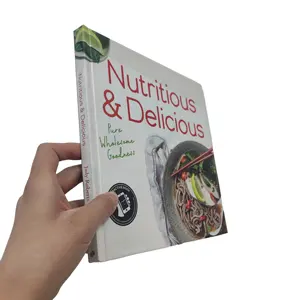 Provide Your Entire File Matte Lamination Custom Food Recipe Book Cookbook Restaurant Menu Printing