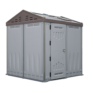 Vente en gros maisons modulaires armoire de rangement extérieure préfabriquée abris imperméables abris de <span class=keywords><strong>jardin</strong></span> en plastique stockage portable hangar de stockage - Product Image 1