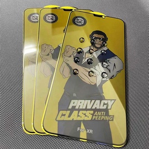 Protector de Pantalla de Vidrio Templado para Teléfono Móvil, <span class=keywords><strong>Gorilla</strong></span> Grade AAA, 28 Grados Anti-Espía, Pegamento Completo, Ultrafino, Antipolvo, Privacidad, 9H - Product Image 4