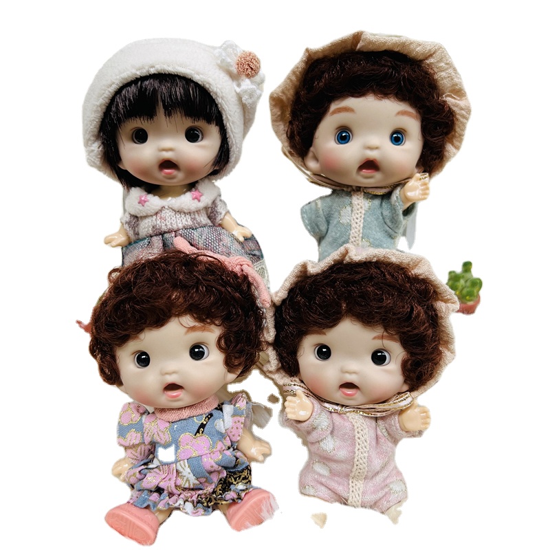 めめこBABY DOLLまとめ売り24 QY Baby Dolls Toys - Cute Surprise Face Boy Girl OB11