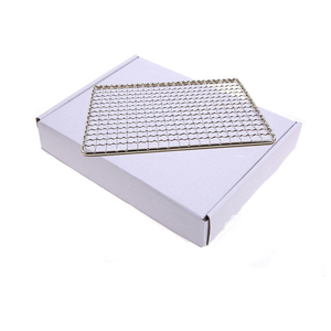 Yuking Factory Wholesales Square Hole Plain Weave 304 Stainless Steel <b>Wire</b> <b>Mesh</b> BBQ Screen Welded Heat Resistant 0.8-1.2mm - Product Image 1