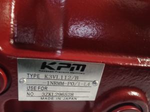 Pompes hydrauliques K3VL112 Série K3VL112/B K3VL112/B-1NRMM-P0/1-L4 Pompe hydraulique à piston 112cc - Product Image 2