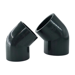 Coudes UPVC <span class=keywords><strong>45</strong></span> degrés de <span class=keywords><strong>100</strong></span> mm pour systèmes d'eau de haute qualité – Vente chaude - Product Image 3