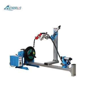 Posicionador de Soldadura Automático de 30 kg y 50 kg para Bridas de Tubería, Giratorio de 90 Grados, con Mandril, Soporte para Antorcha y Contrapunto - Product Image 1