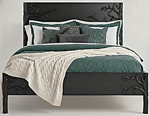 Marco de <span class=keywords><strong>Cama</strong></span> con Árbol de la Vida Tallado a Mano, Madera Maciza, Cabecera con Relieve Profundo, Estilo Antiguo Vintage, <span class=keywords><strong>Cama</strong></span> de Hotel, Juego de Base de <span class=keywords><strong>Cama</strong></span> King/Queen - Product Image 4