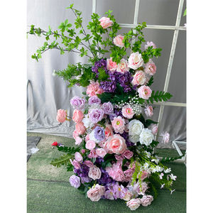 Promesse Vente Chaude Livraison Rapide Arche De Fleurs Artificielles Pour La Décoration De Noce Arche De Mariage - Product Image 4