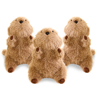 Animal en peluche loutre jouets personnalisé mignon tissu respiratoire petite loutre Simulation en peluche ours loutre respiration réaliste en peluche jouet