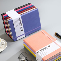 Carnet d'agenda A4/A5 personnalisable avec couverture en cuir PU et pages intérieures haut de gamme