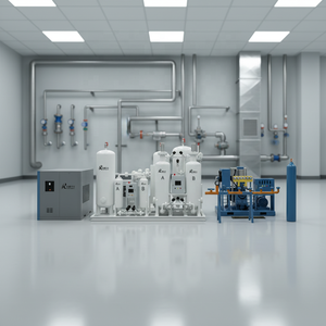 Промышленный кислородный генератор PSA (адсорбция при переменном давлении) с высокой степенью очистки 93% для двигателей - Product Image 6