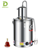 Distillateur en acier inoxydable commercial, chauffage électrique, 30L40L50L, machine à brasser, équipement de fermentation, whisky