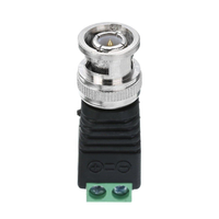 Connecteurs vidéo BNC mâles de haute qualité SWALLOWTECH, sans soudure, durables, avec broches en laiton pour système de caméra CCTV 12V 2A