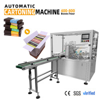 Machine d'emballage automatique horizontale pour barres chocolatées, machine d'emballage en carton pour boîtes extérieures